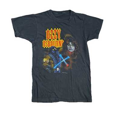 Ozzy Osbourne Tシャツ 1982年製　vintage 1982 Ozzy Osbourne Vintage Tour Raglan Band Tee Shirt