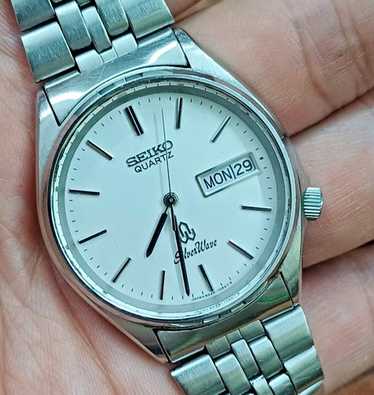 【稼働・美品】SEIKO Silver Wave 8229-7030／クォーツ Seiko quartz silverwave 8229-7030 - YouTube