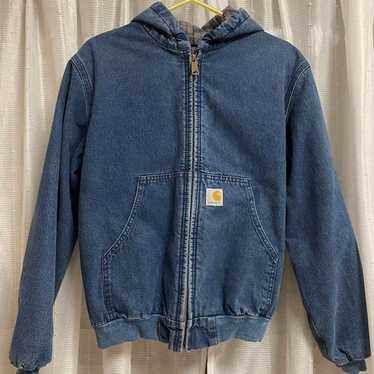 e*a様 80s USA carhartt denim active jacke 80s Carhartt denim active jacket | sui & shara