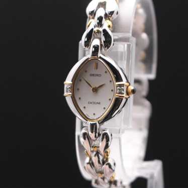 時計 vintage seiko exceline 2p diamond watch vintage seiko exceline 2p diamond watch - メルカリ