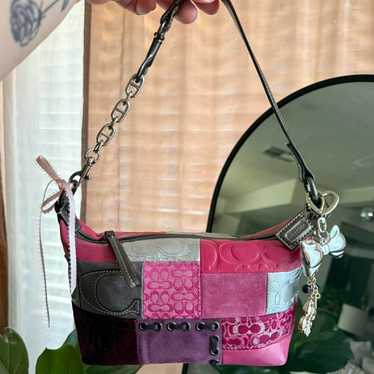 Pink coach demi shoulder - Gem