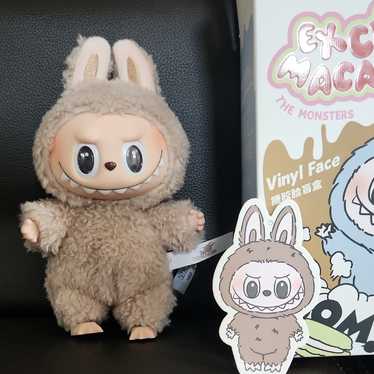 さやちゃん様 LABUBU Exciting macaron Toffee Toffee - Labubu THE MONSTERS - Tasty Macarons Vinyl Face by