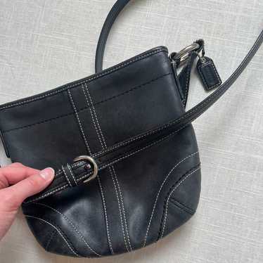 美品 vintage coach old soho ソーホー 黒 COACH® | Restored Soho Flap Bag