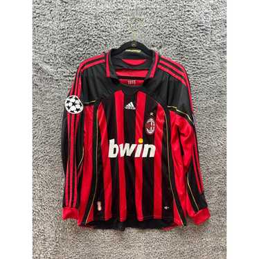 ウェア adidas AC milan 07/08 kaka  kit 00s AC MILAN 2007/2008 HOME FOOTBALL SHIRT #22 KAKA SIGNED