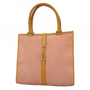GUCCI スエード　ハンドバッグ　ジャッキー　ピンク　ベージュ GUCCI ☆SALE【5id5304-h】グッチ ハンドバッグ ニュー