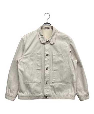 ジャケット・アウター auralee HARD TWIST LIGHT DENIM Auralee Washed Hard Twist Denim Blouson - Light Indigo