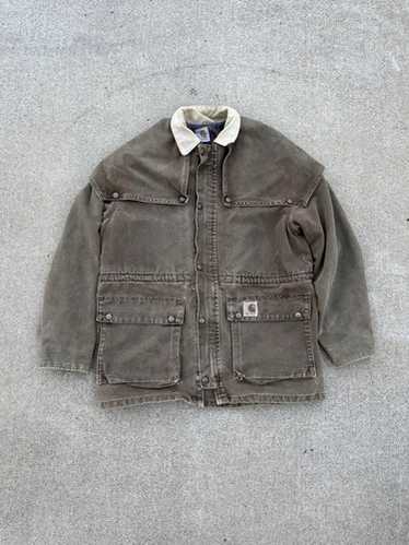 Carhartt Duster Jacket Lサイズ ダスティブラウン Carhartt Duster Jacket Lサイズ ダスティブラウン Vintage