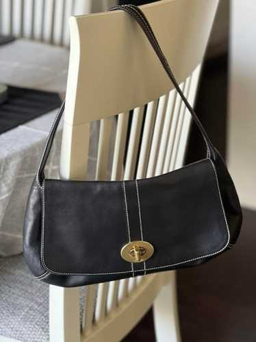 極美　Vintage Coach Ergo Shoulder Bag Black COACH® | Vintage Ergo Mini Zip Bag