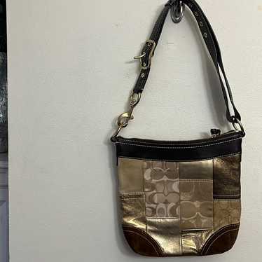 バッグ Coach Patchwork Signature shoulderbag405 Coach Patchwork Bags & Handbags for Women for sale | eBay