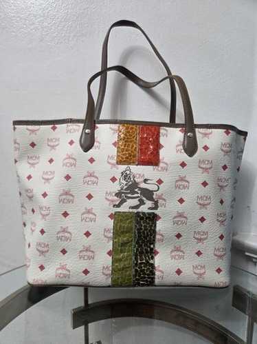 Mcm princess lion tote - Gem