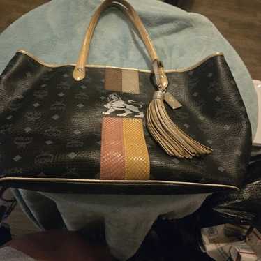 Mcm princess lion tote - Gem