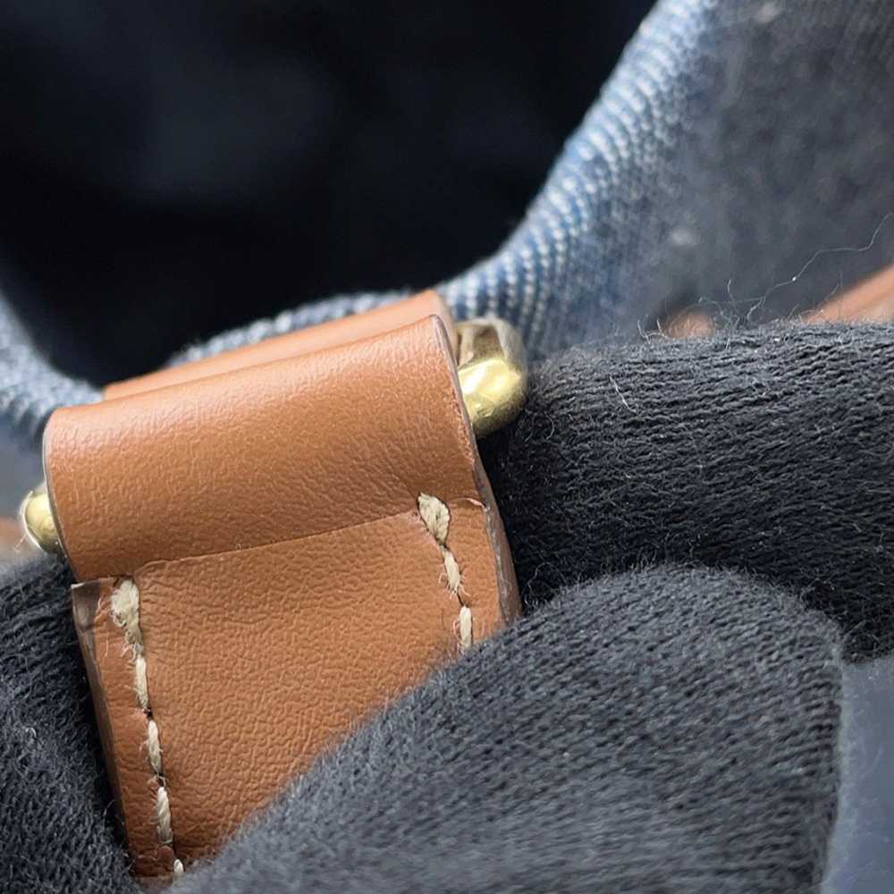 Miu Miu Miu Miu Miu shoulder bag bucket denim lea… - image 10