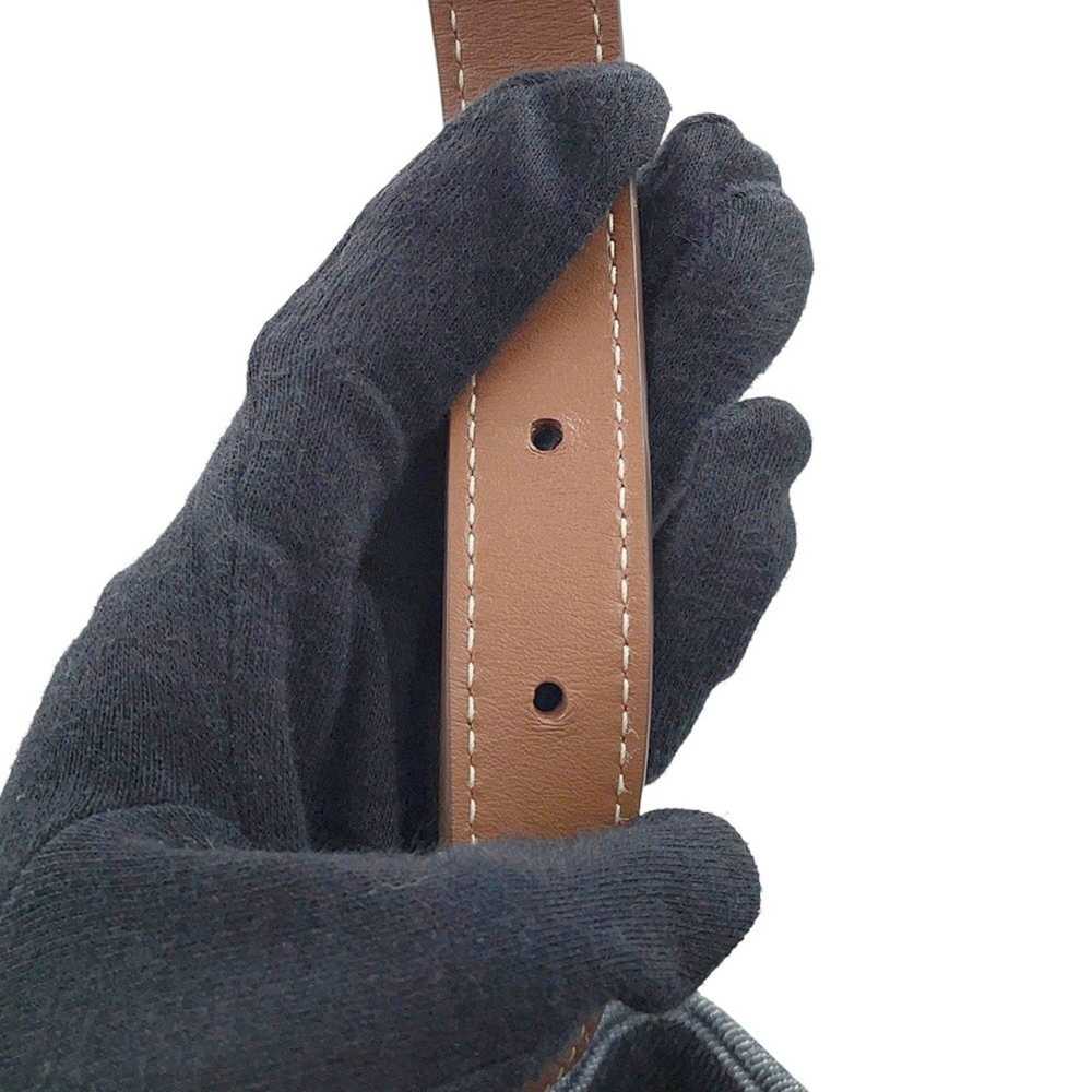 Miu Miu Miu Miu Miu shoulder bag bucket denim lea… - image 12