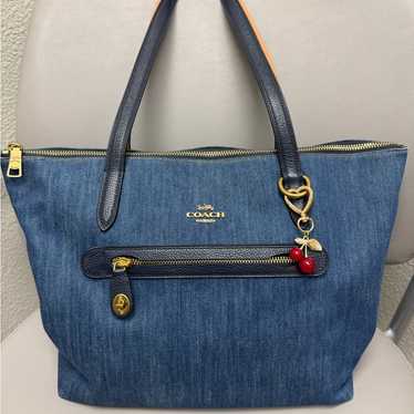 Coach denim tote - Gem