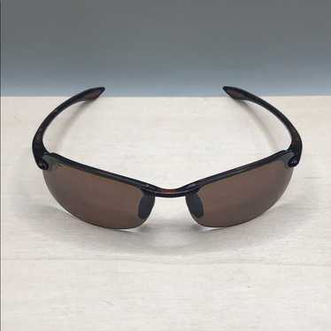 Maui Jim Mj Sport Rimless Sunglasses Mj-405-10 64… - image 1