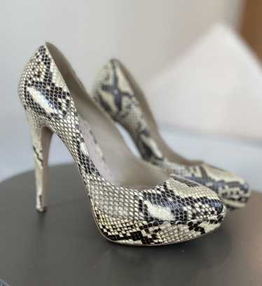 Miu Miu Miu Miu python platform heels size 38.5 - image 1