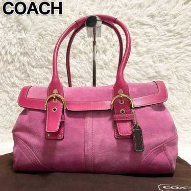 Rare Suede Coach Bag - Gem