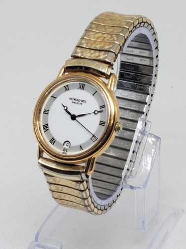 RAYMOND WEIL ゴールド Mens Raymond Weil gold watch 18 kt Electroplated, Case And