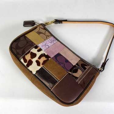 バッグ Coach Patchwork Mini Demi Pouch Handbag Vintage Y2k Coach Patchwork Mini Demi Shoulder Bag SOLDDD