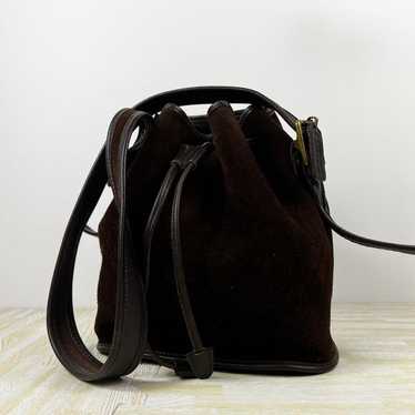バッグ Vintage Coach Berkeley Drawstring Bag Vintage 90s Refurbished Black Berkeley Drawstring By Coach