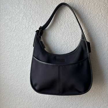 バッグ Vintage Coach Neoprene Ergo Shoulder Bag Coach - Vintage Coach Black 2008 Vintage Ergo Neoprene