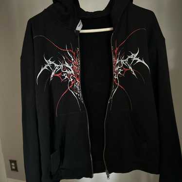 Jaded london black hoodie - Gem