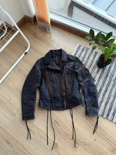 Archive diesel leather jacket - Gem