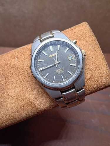 kankandondon　SEIKO KINETIC TITANIUM Seiko Kinetic Titanium Two Tone Men's Watch - SKH202* | eBay