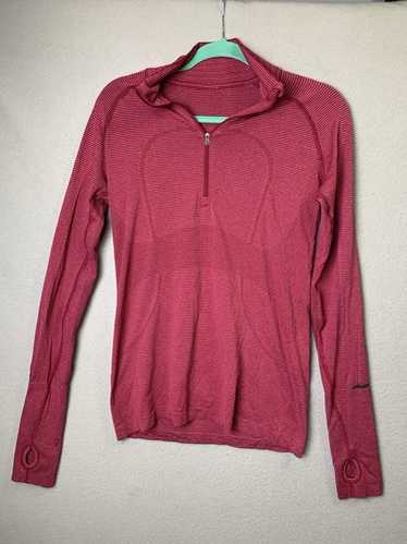 Lululemon Run Swiftly Tech Womans Size 10 1/4 Zip… - image 1