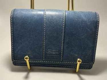 Coach vintage wallet blue - Gem