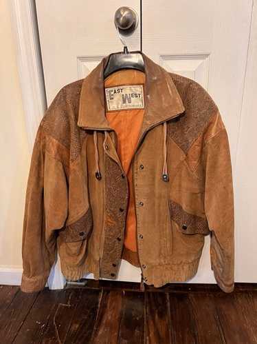 East West Musical Instruments 　metro　メトロ Vintage 1970s East West Musical Instruments Leather Jacket