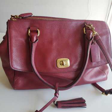 Coach burgundy shoulder - Gem