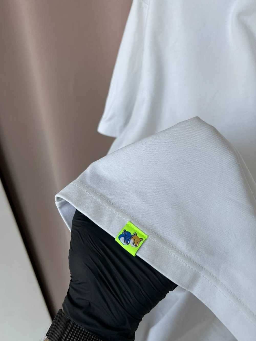 Ader Error Maison Kitsune x Ader Error T-Shirt Me… - image 10