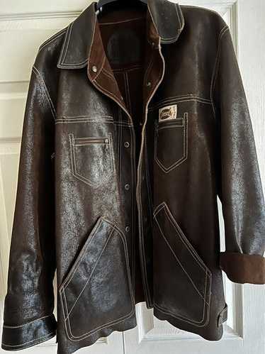 早い者勝ち 希少 レア DIESEL Suede Leather Jacket Diesel suede jacket vintage - Gem
