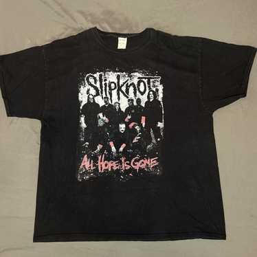 Slipknot ALL HOPE IS GONE ヴィンテージ Tシャツ 希少 Ladies US Small Slipknot All Hope Is Gone Vintage 2008 Band
