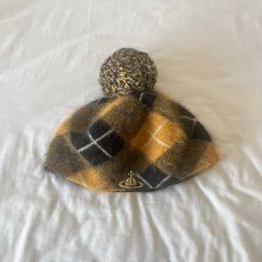 帽子 vivienne westwood studded check beret 帽子 vivienne westwood studded check beret 帽子 vivienne
