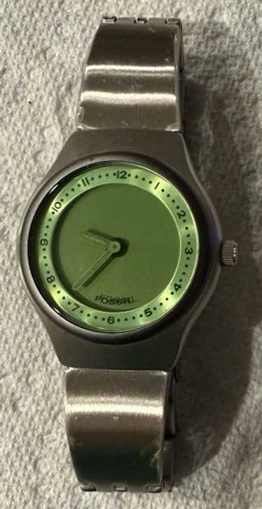 fossil big tic 希少 y2k SUPER RARE y2k FOSSIL Big Tic Kanji Peace Watch, JR-8084