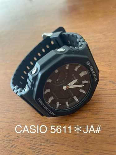 G-SHOCK デジタル腕時計 5611ブラック Gショックの時刻合わせ(GA-2100シリーズ取説No.5611)と基準位置