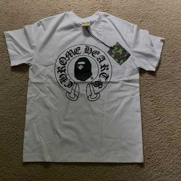 APE BAPE KAWS CHROME HEARTS tシャツ A BATHING APE アベイシングエイプ×Chrome Hearts クロムハーツ
