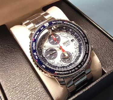 Seiko flightmaster 7t62-0eb0 chronograph - Gem