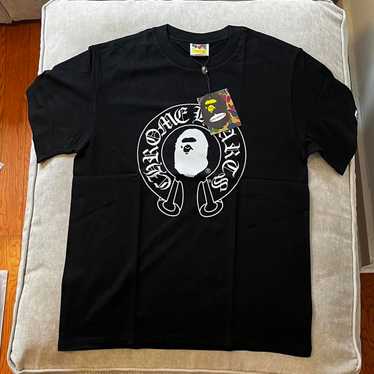 A BATHING APE × CHROME HEARTS コラボTシャツ黒XL Chrome hearts and bape - Gem