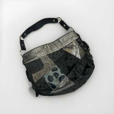 Coach signature patchwork handbag - Gem