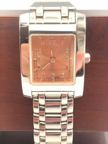 71 FENDI 時計　7000L サーモンピンク スクエア レディース 71 FENDI 時計 7000L サーモンピンク スクエア レディース