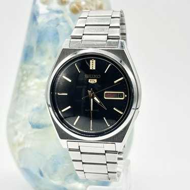 「OH 済」新品風防セイコーファイブ7009-876A Seiko 5 SEIKO 5 (7009-876A) Men's Automatic Watch. Japan Made RARE