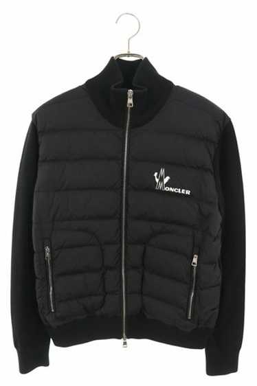 【ZP】MONCLER/MAGLIONE TRICOT GILET/L Moncler Maglione Quilted/Tricot Cardigan Jacket