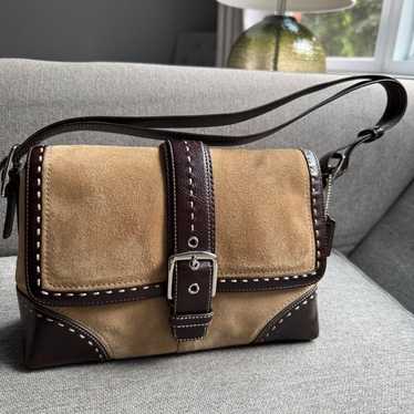 Y2k vintage coach suede - Gem