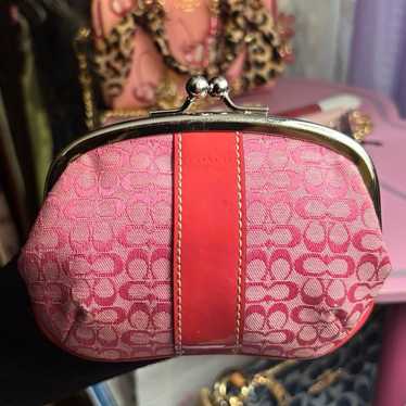 Coach pink kisslock - Gem