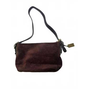 vintage coach old mini Boston Suede 茶 vintage coach old Suede MINI Boston | eBay