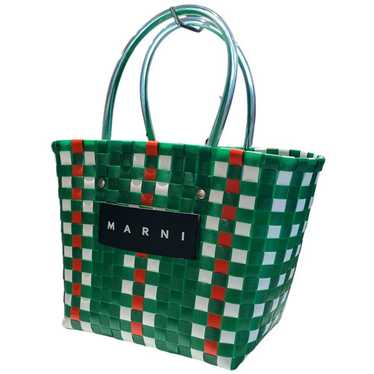 Marni market mini basket - Gem