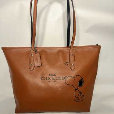 Coach × peanuts tote - Gem